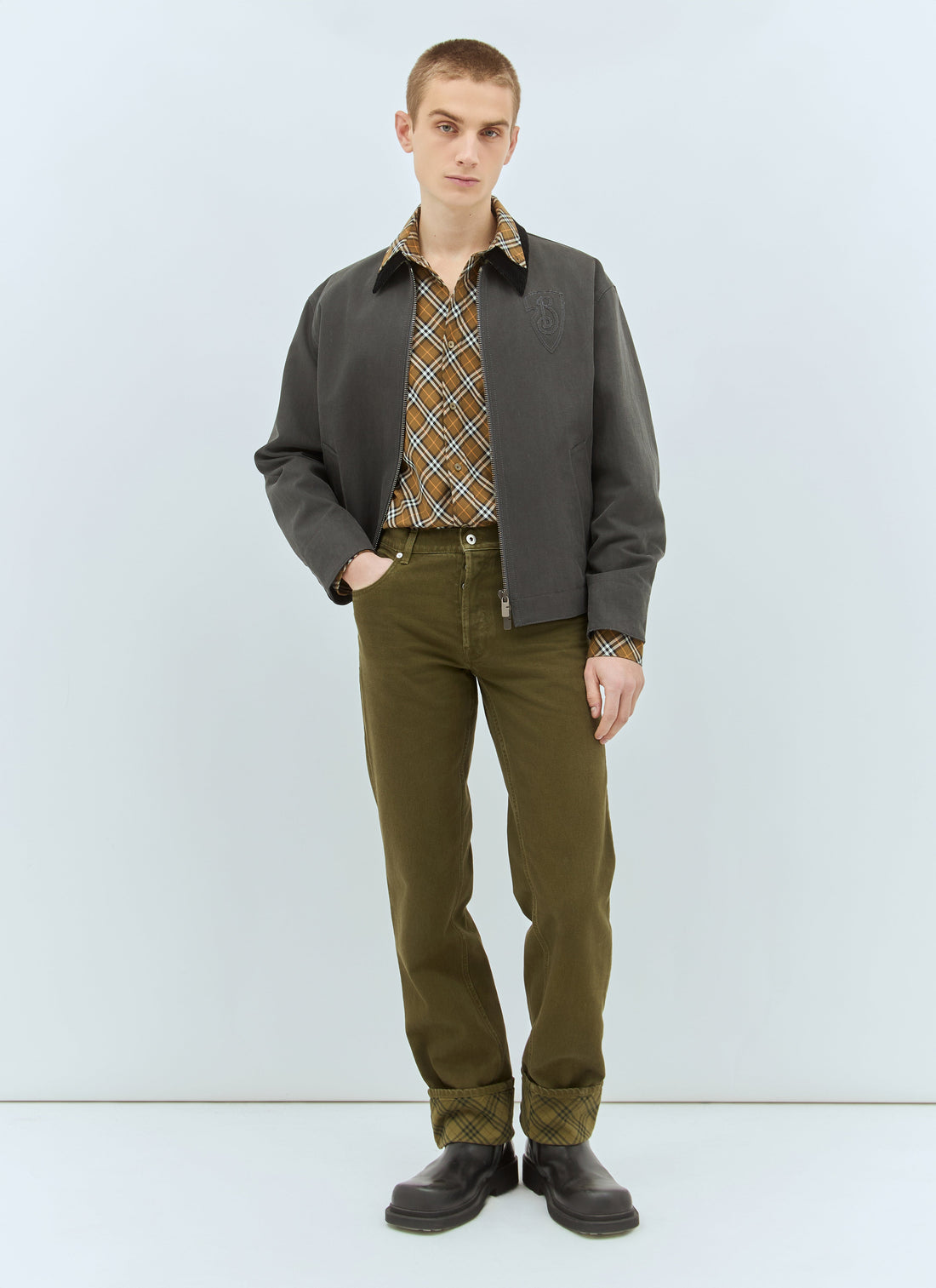 Burberry Men Twill Pants by Luosophy