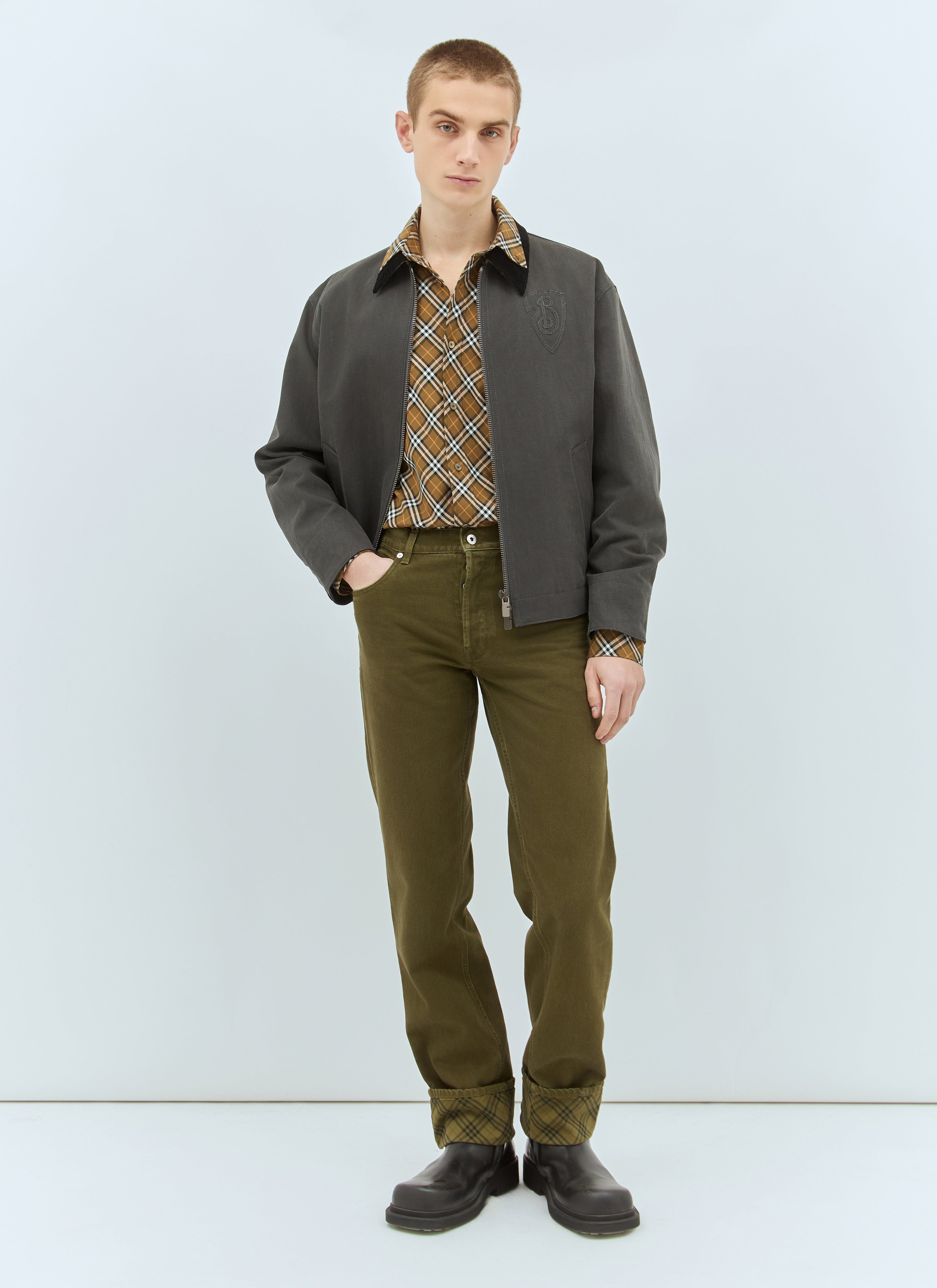 Burberry Men Twill Pants by Luosophy