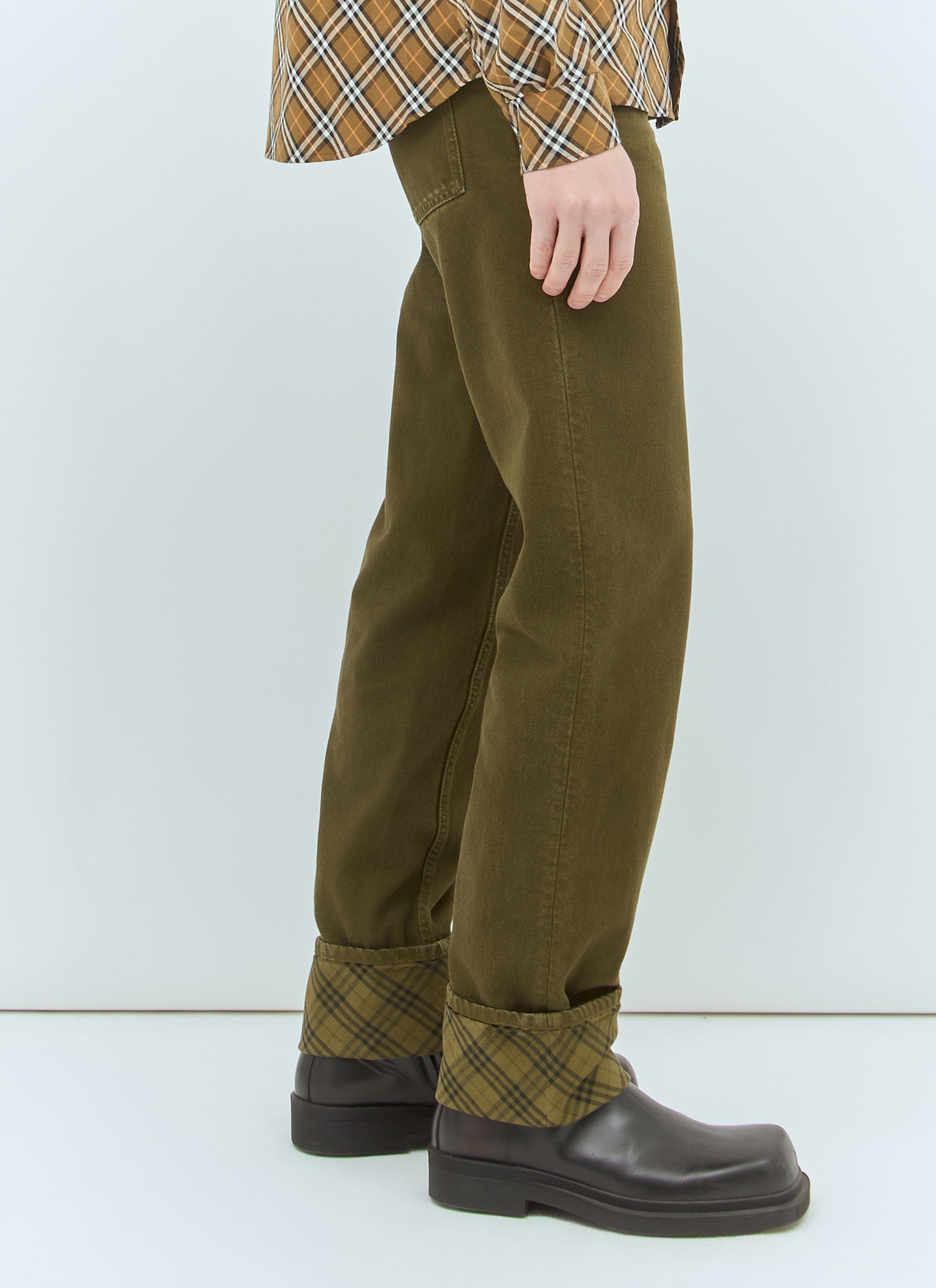 Burberry Men Twill Pants by Luosophy