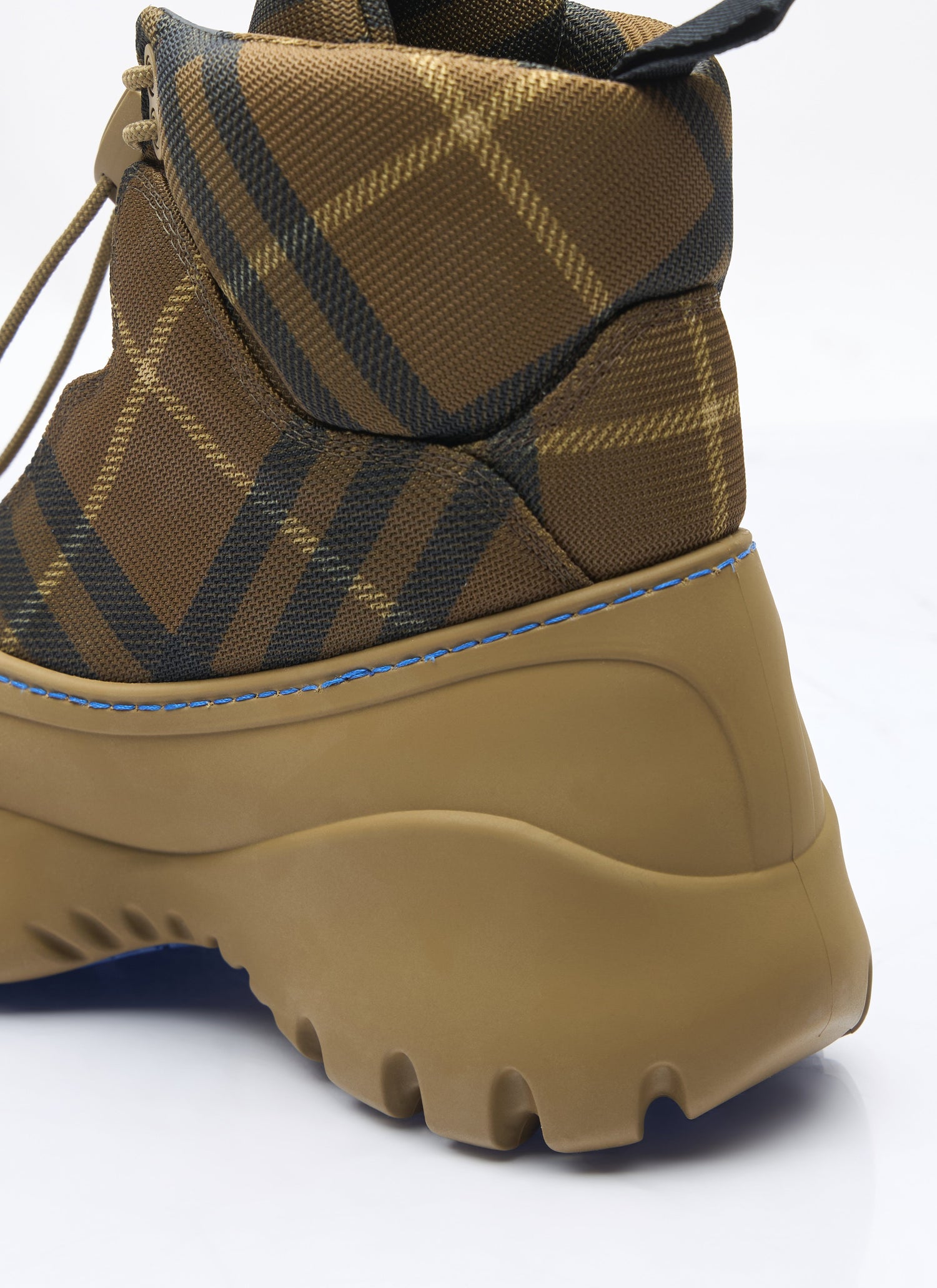 Burberry Men Check Scoot Trek Boots by Luosophy