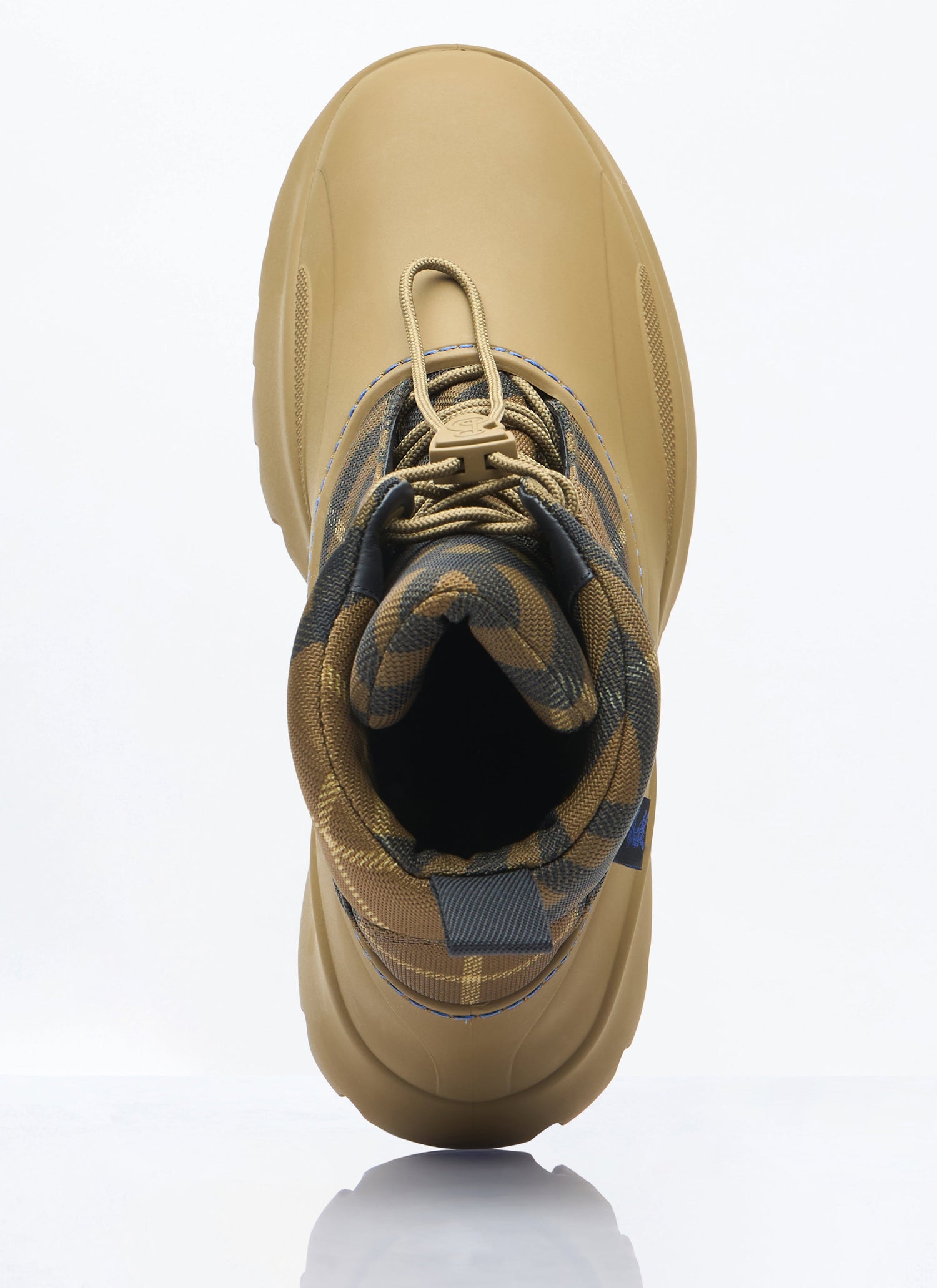 Burberry Men Check Scoot Trek Boots by Luosophy
