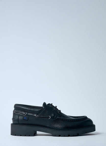 Burberry Men Leather Raft Boat Shoes 