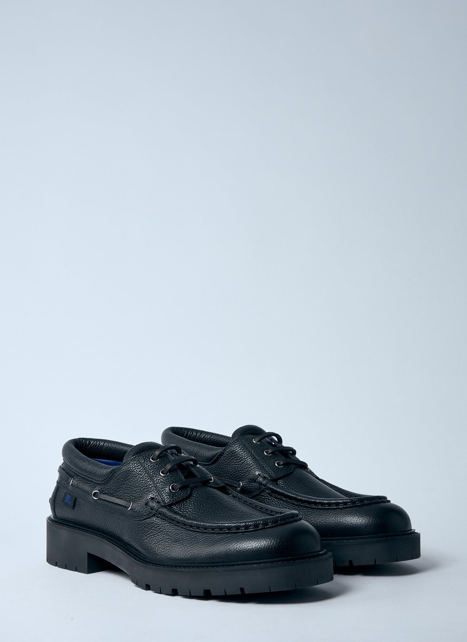 Burberry Men Leather Raft Boat Shoes by Luosophy