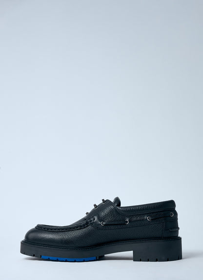 Burberry Men Leather Raft Boat Shoes by Luosophy
