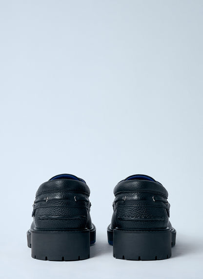 Burberry Men Leather Raft Boat Shoes by Luosophy