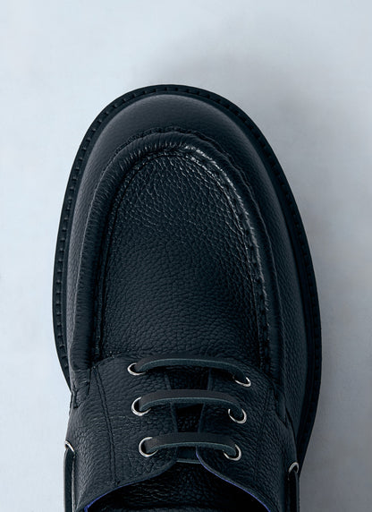 Burberry Men Leather Raft Boat Shoes by Luosophy