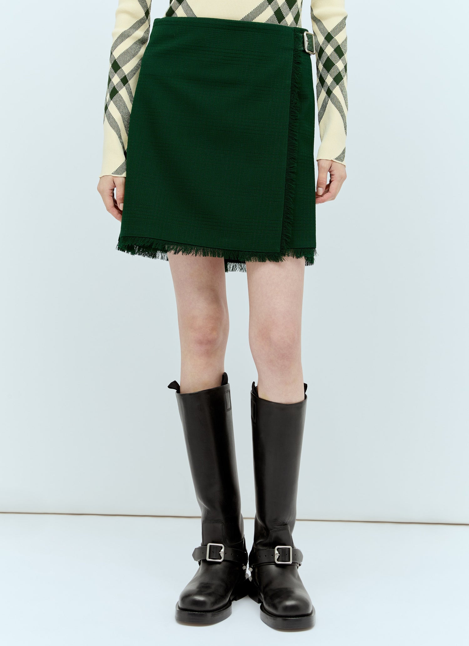 Burberry Women Wool Kilt by Luosophy