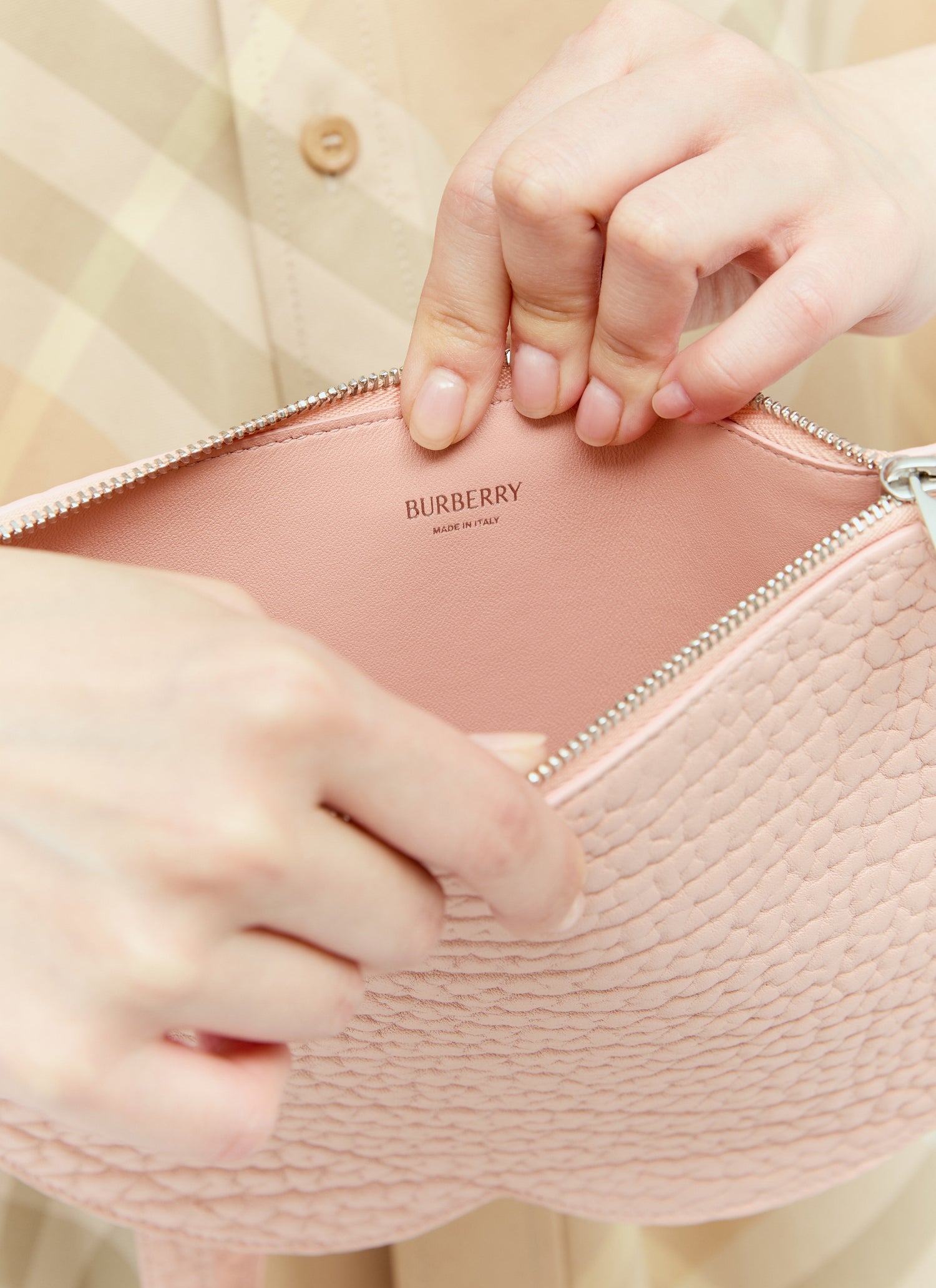Burberry Women Chess Pouch Shoulder Bag by Luosophy