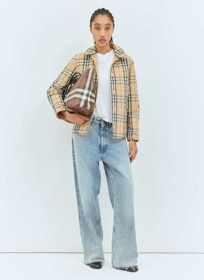 Burberry Women Reversible Quilted Nylon Jacket by Luosophy