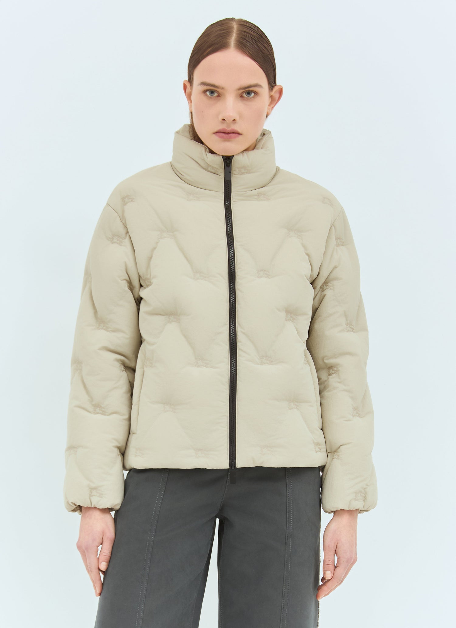 Burberry Women Ekd Nylon Down Jacket by Luosophy