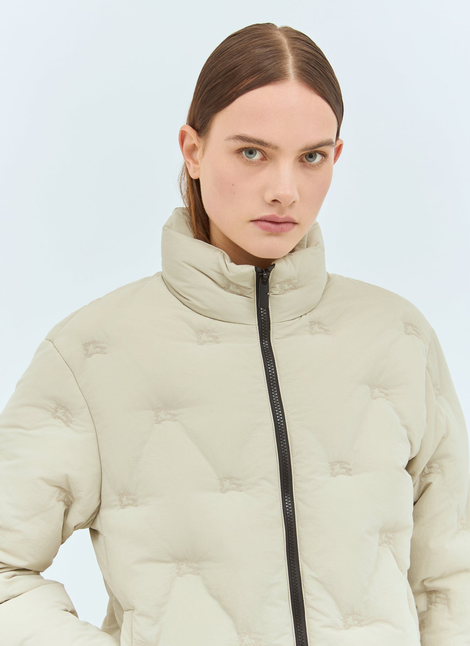 Burberry Women Ekd Nylon Down Jacket by Luosophy