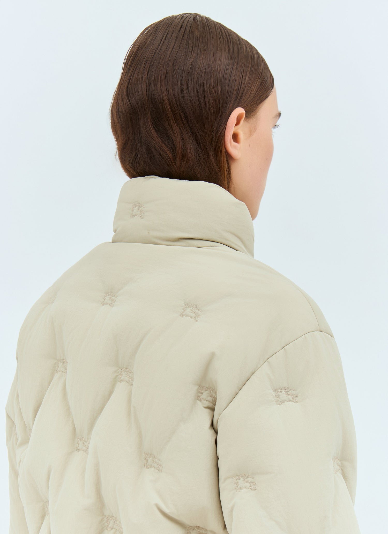 Burberry Women Ekd Nylon Down Jacket by Luosophy