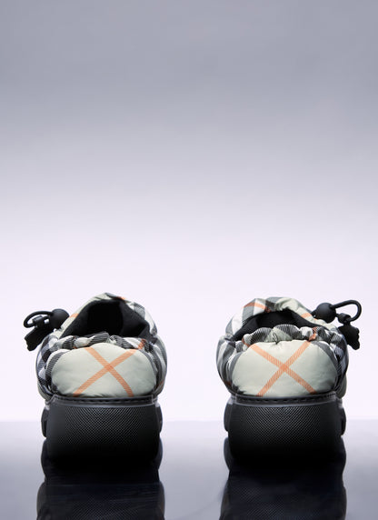 Burberry Women Check Nylon-Blend Pillow Mule by Luosophy