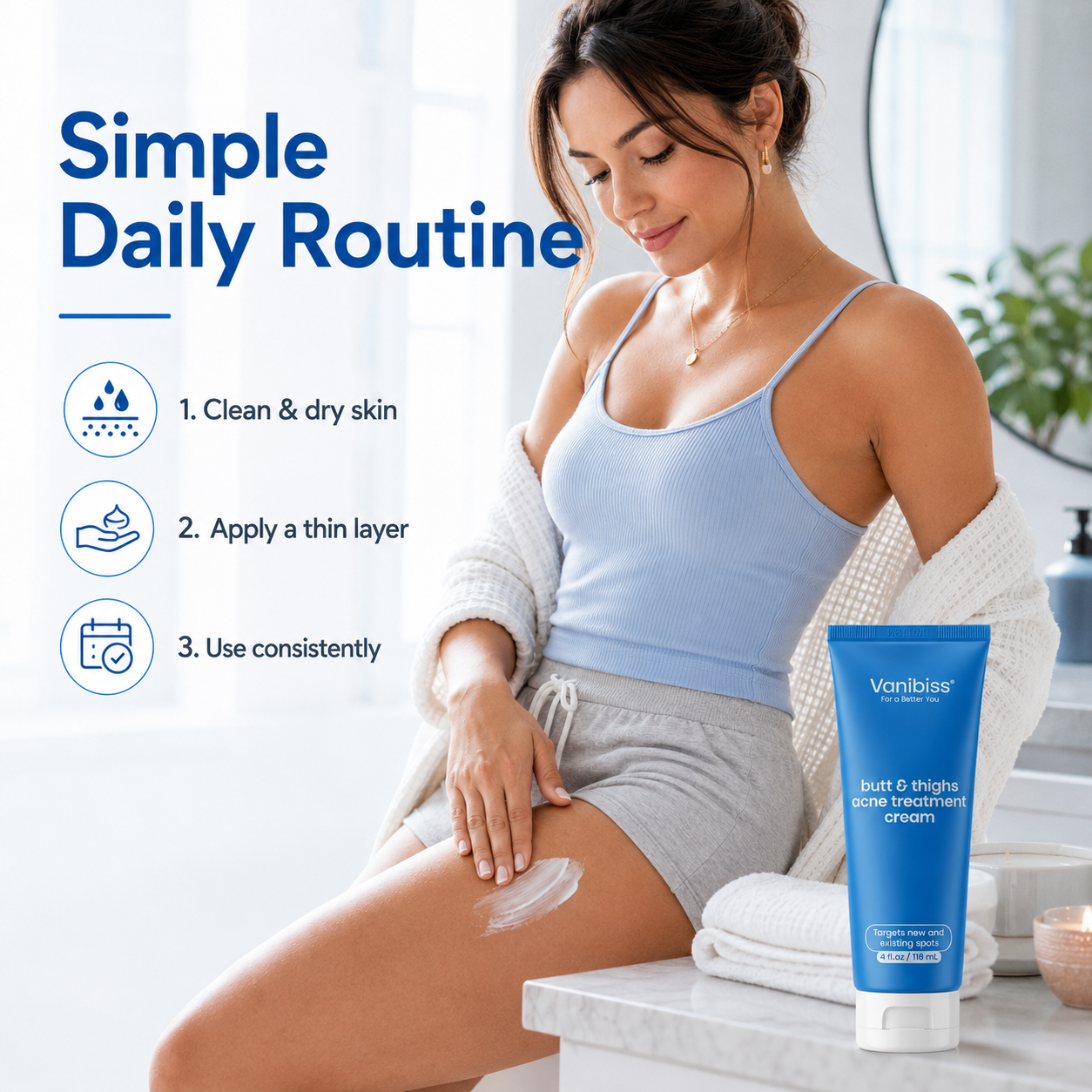Butt &amp; Thighs Acne Treatment Cream by Vanibiss