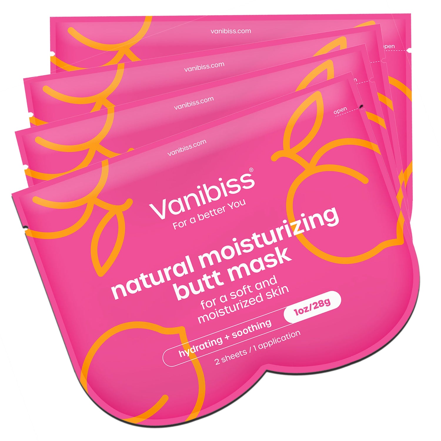 Moisturizing Butt Sheet Mask by Vanibiss