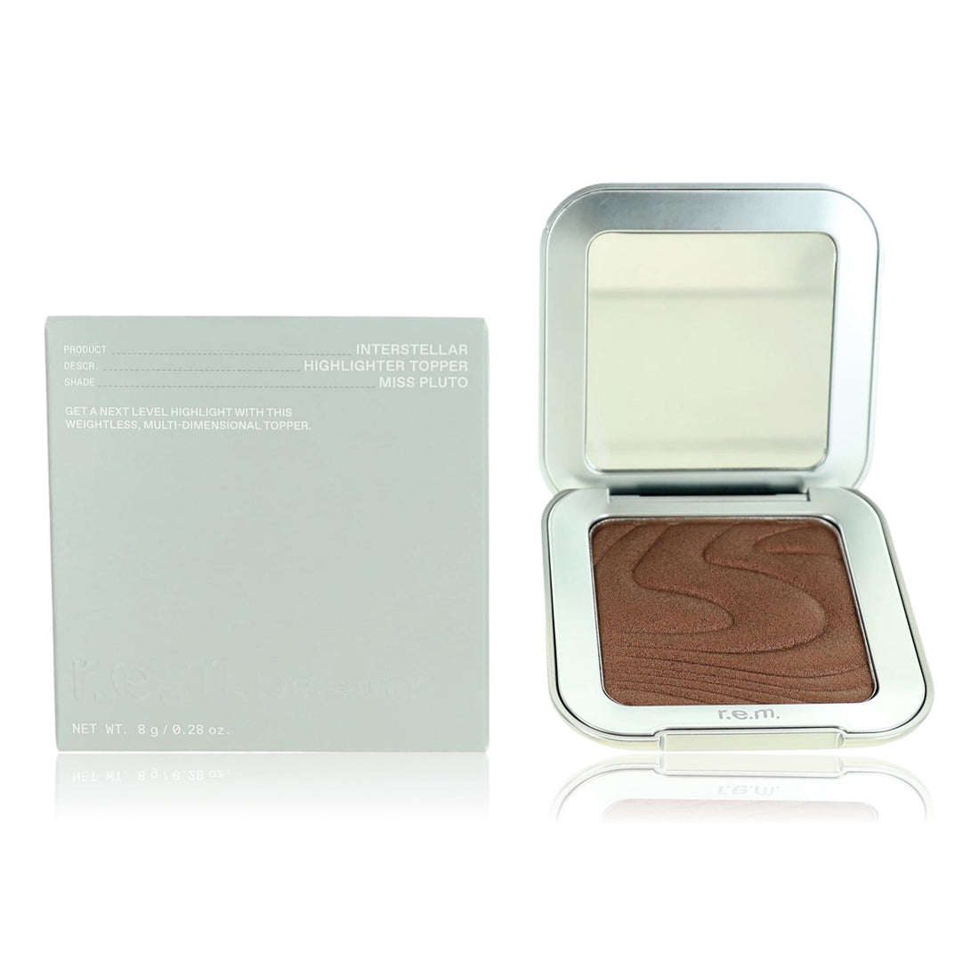 r.e.m. beauty Interstellar, .28 oz Highlighter Topper- Miss Pluto by Avera Group