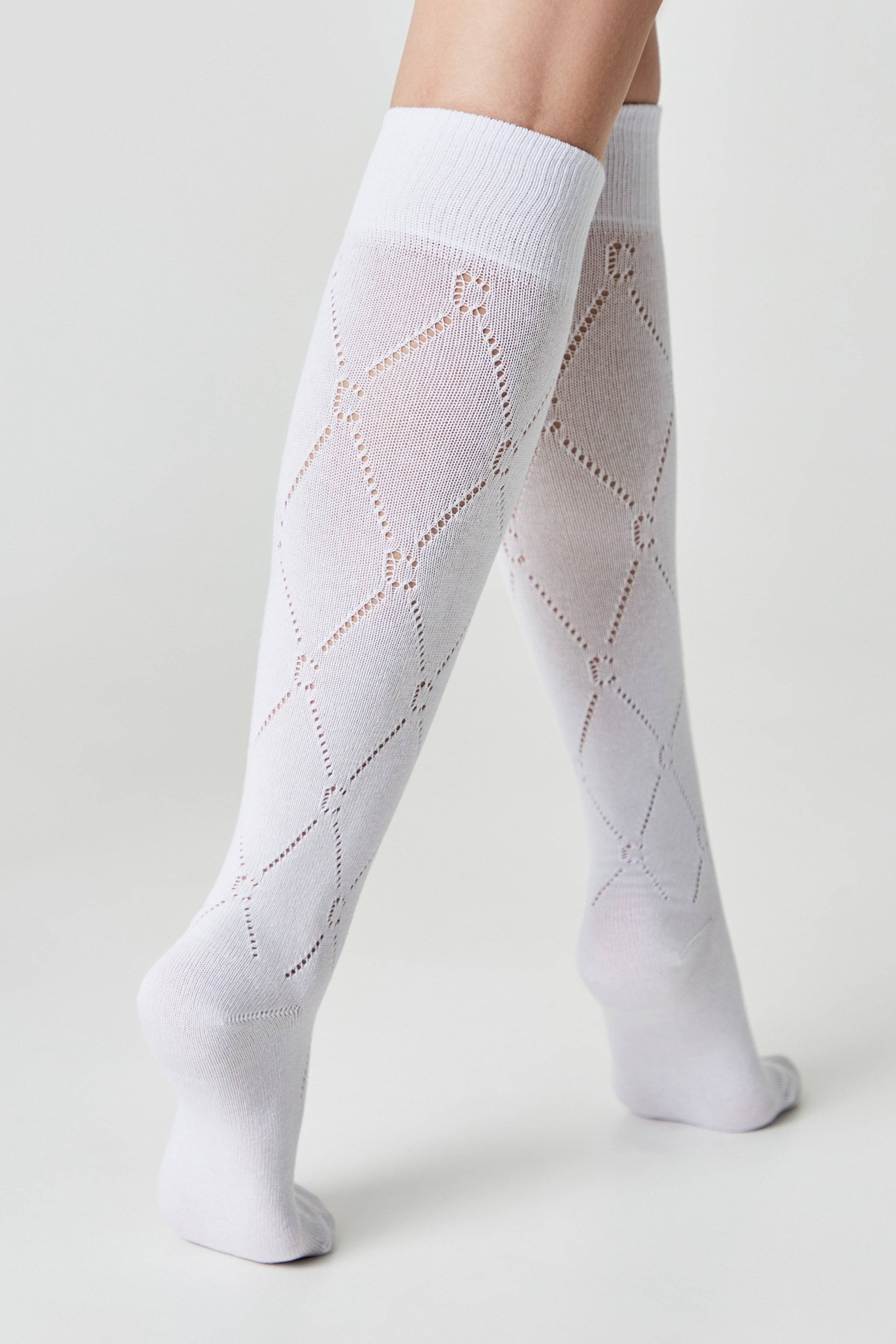 Cotton Knee Highs Conte Classic 007  DestGlow