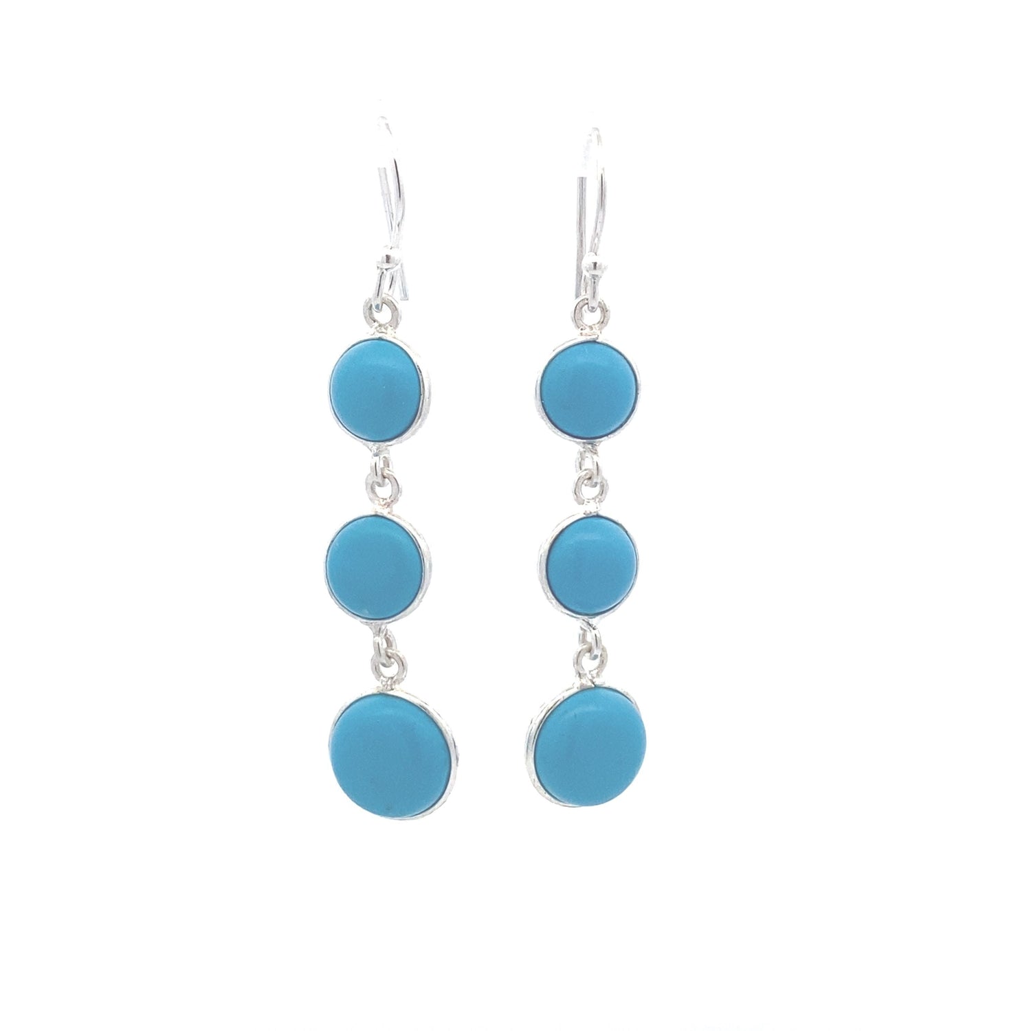 Dangle Earrings Sterling Silver by Bids.com