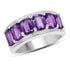 3.30 Carat Genuine Amethyst .925 Sterling Silver Ring by Bids.com