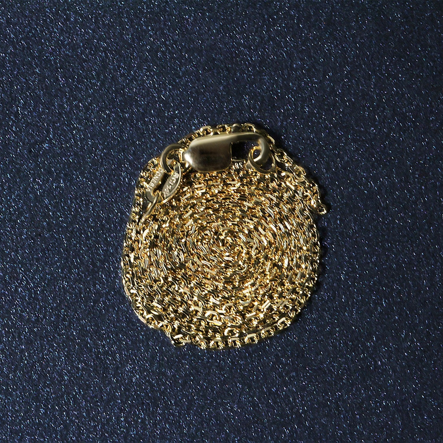 14k Yellow Gold Diamond Cut Cable Link Chain 1.1mm by Bids.com