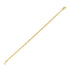 Moon Cut Bead Chain in 14k Yellow Gold (3.00 mm)  DestGlow