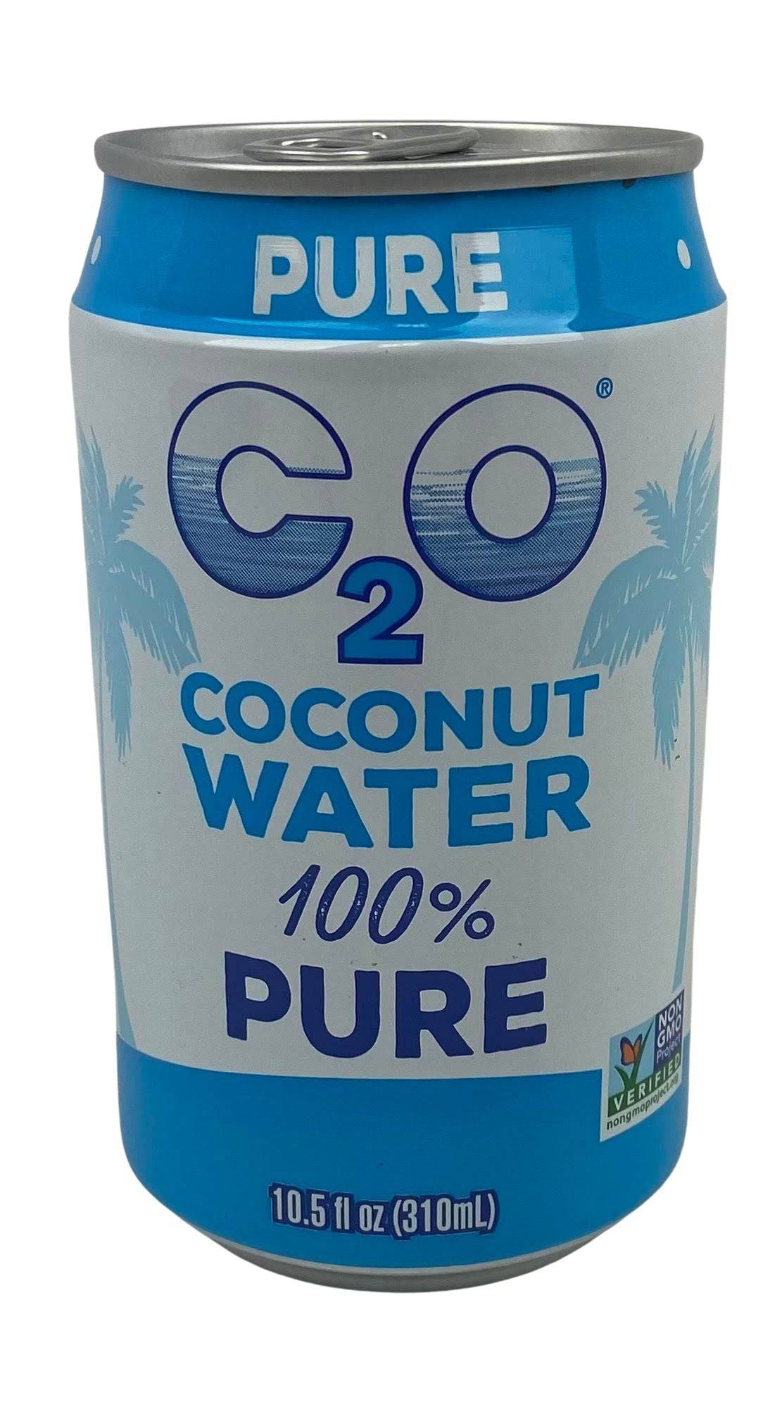 C2O Coconut Water 100% Pure (8 Can Pack) by Country Life Natural Foods