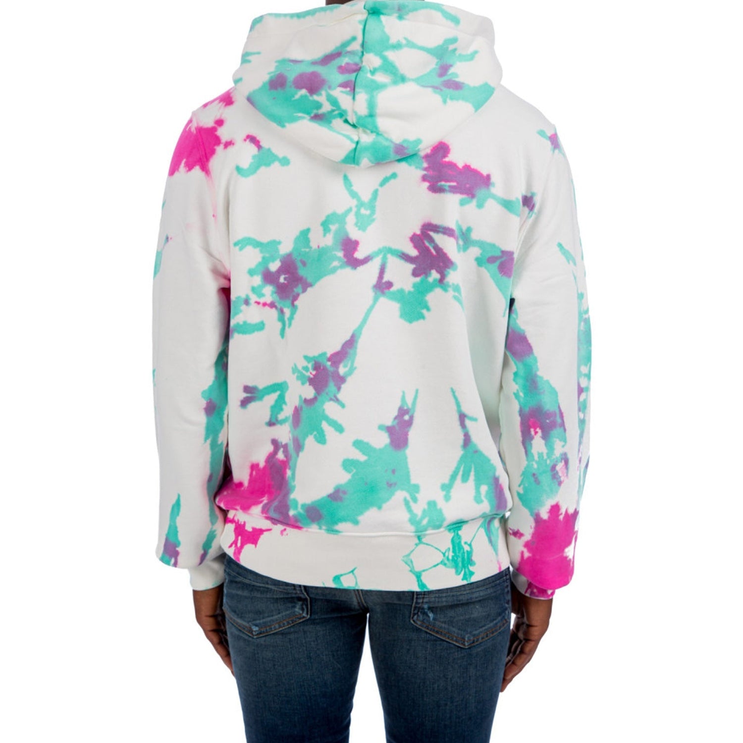 Amiri Logo Tie-Dye Hoodie Sweatshirt Men by Luosophy