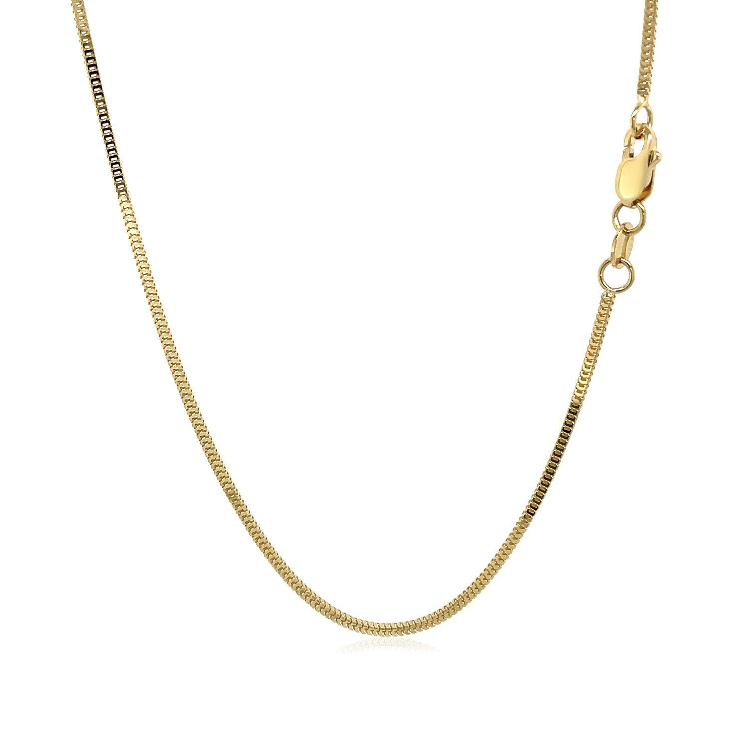 14k Yellow Gold Milano Chain 1.1mm by Bids.com