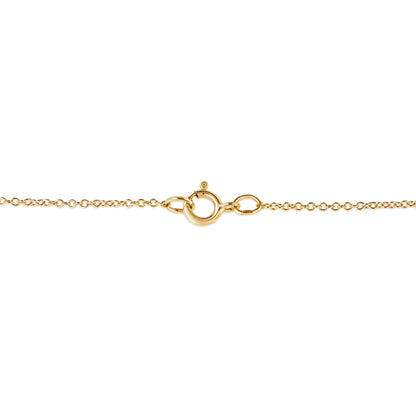 10K Yellow Flashed .925 Sterling Silver 1/4 Cttw Champagne Diamond Filigree Cross Pendant Necklace (K-L Color, I1-I2 Clarity) - 18" by Bids.com