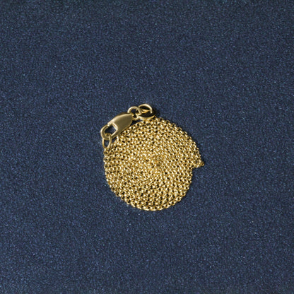 14k Yellow Gold Diamond Cut Rolo Chain 1.1mm by Bids.com
