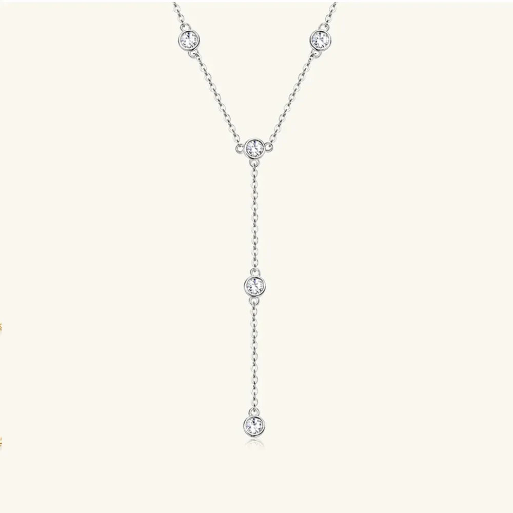 1.1 Carat Sparkala™ 925 Sterling Silver Necklace by Sparkala