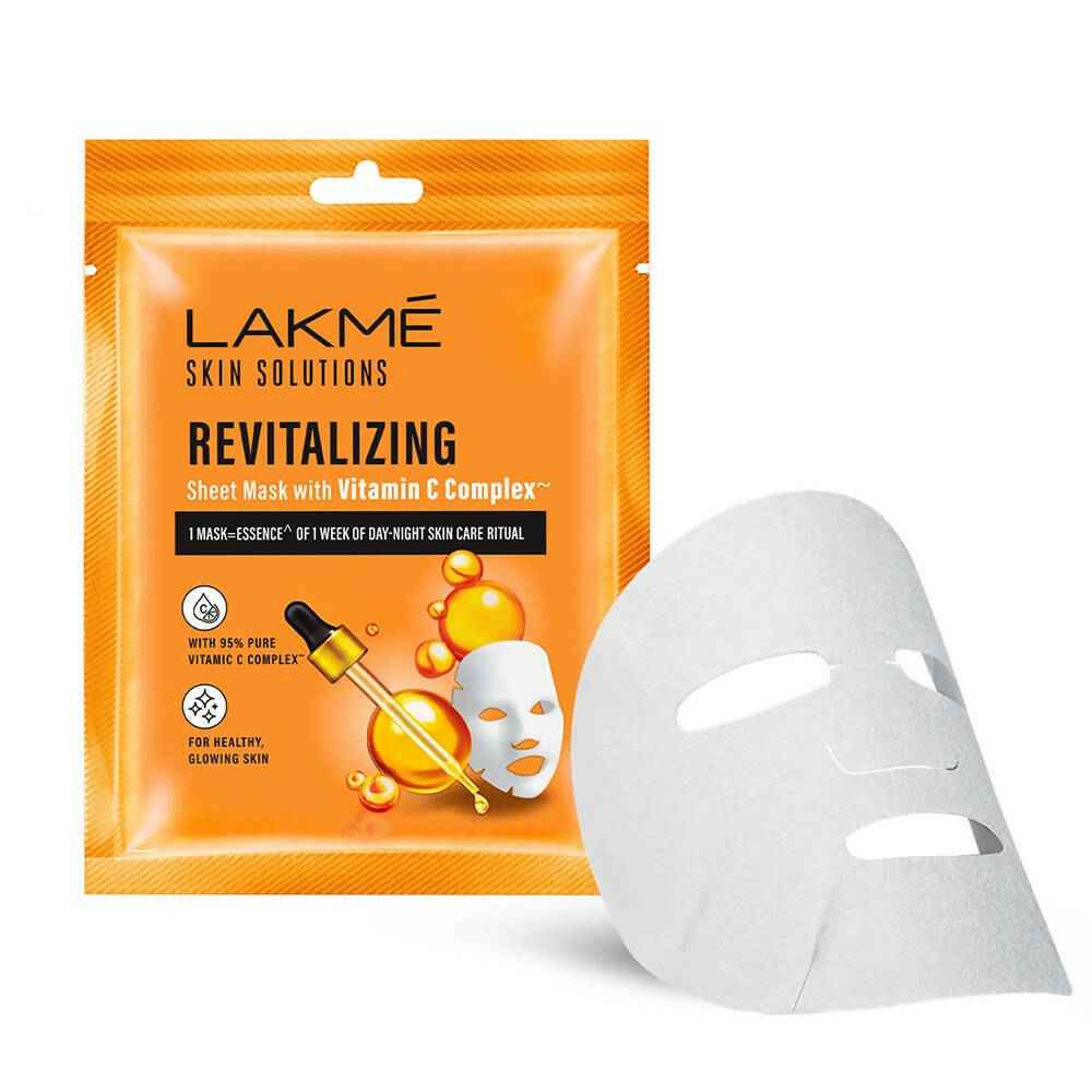 Lakme Skin Solutions Vitamin C - Revitalizing Sheet Mask