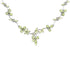 17.24 Carat Genuine Peridot .925 Sterling Silver Necklace  DestGlow