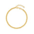 14k Yellow Gold Bead Chain Necklace(4mm) by Bids.com