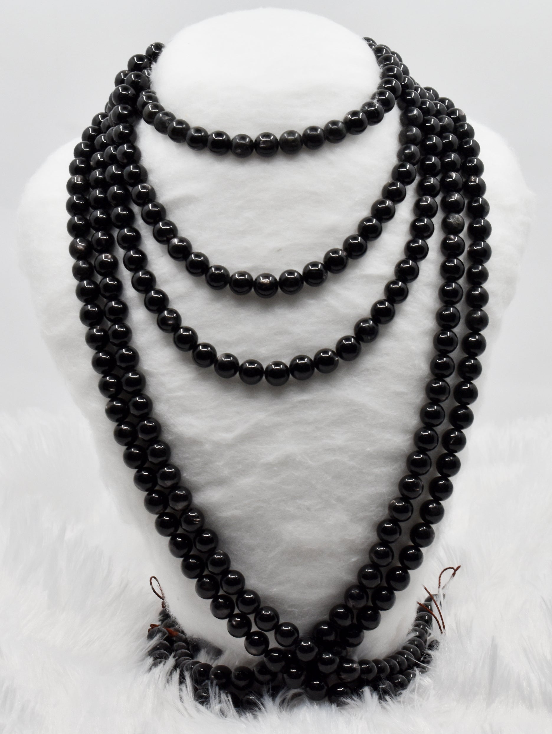 Apachetears Beads, Natural Crystal Round Beads 6mm to 10mm  DestGlow