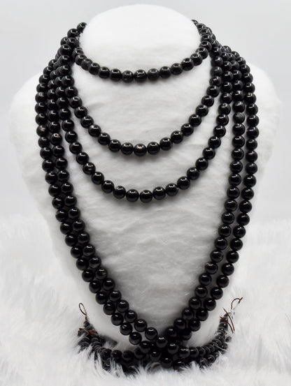 Apachetears Beads, Natural Crystal Round Beads 6mm to 10mm  DestGlow