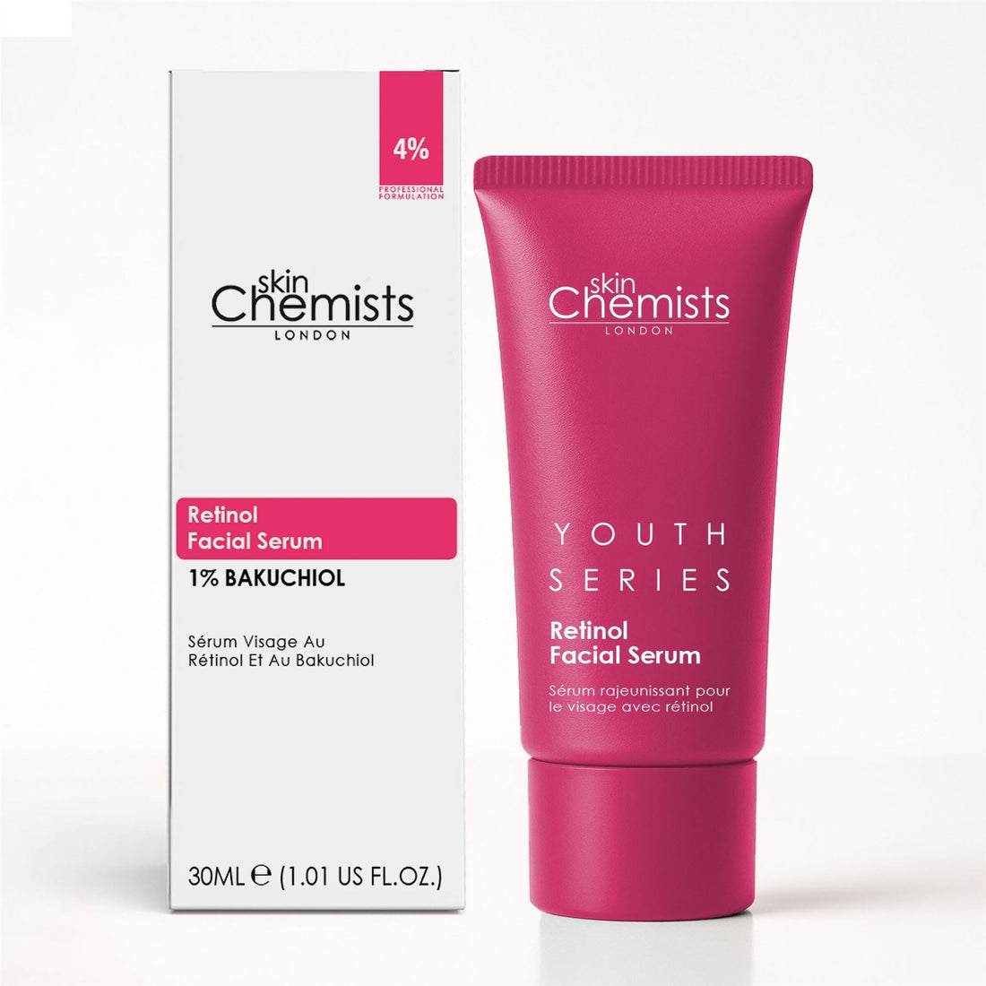 Retinol Bakuchiol Facial Serum 30ml by skinChemists US