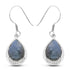 9.13 Carat Genuine Labradorite And White Topaz .925 Sterling Silver Earrings  DestGlow