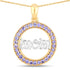 0.64 Carat Genuine Tanzanite .925 Sterling Silver Pendant by Bids.com