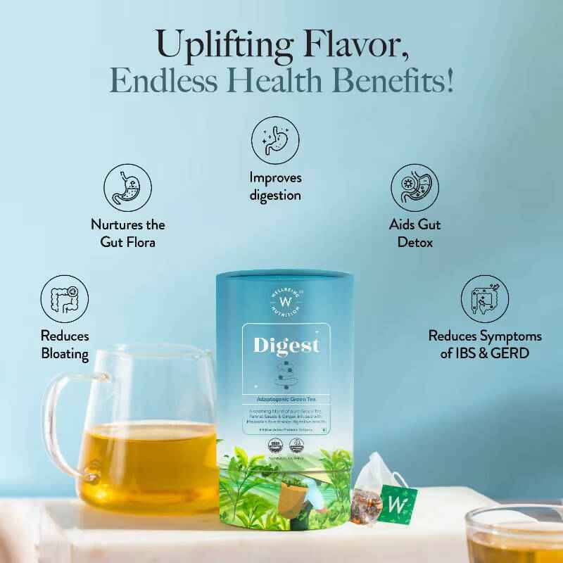 Wellbeing Nutrition Digest Green Tea