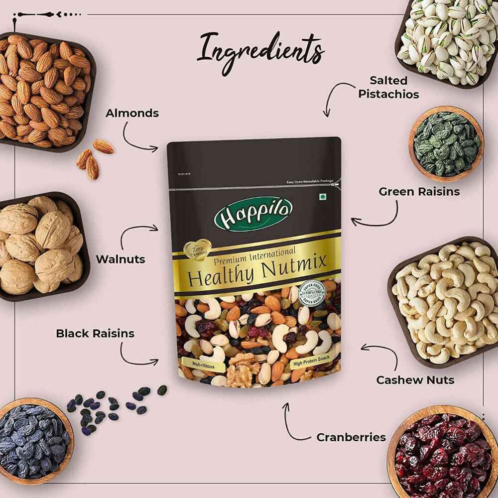 Happilo Premium Nuts &amp; Dry Fruit Combo (Trail Mix, Nut Mix &amp; Party Mix)