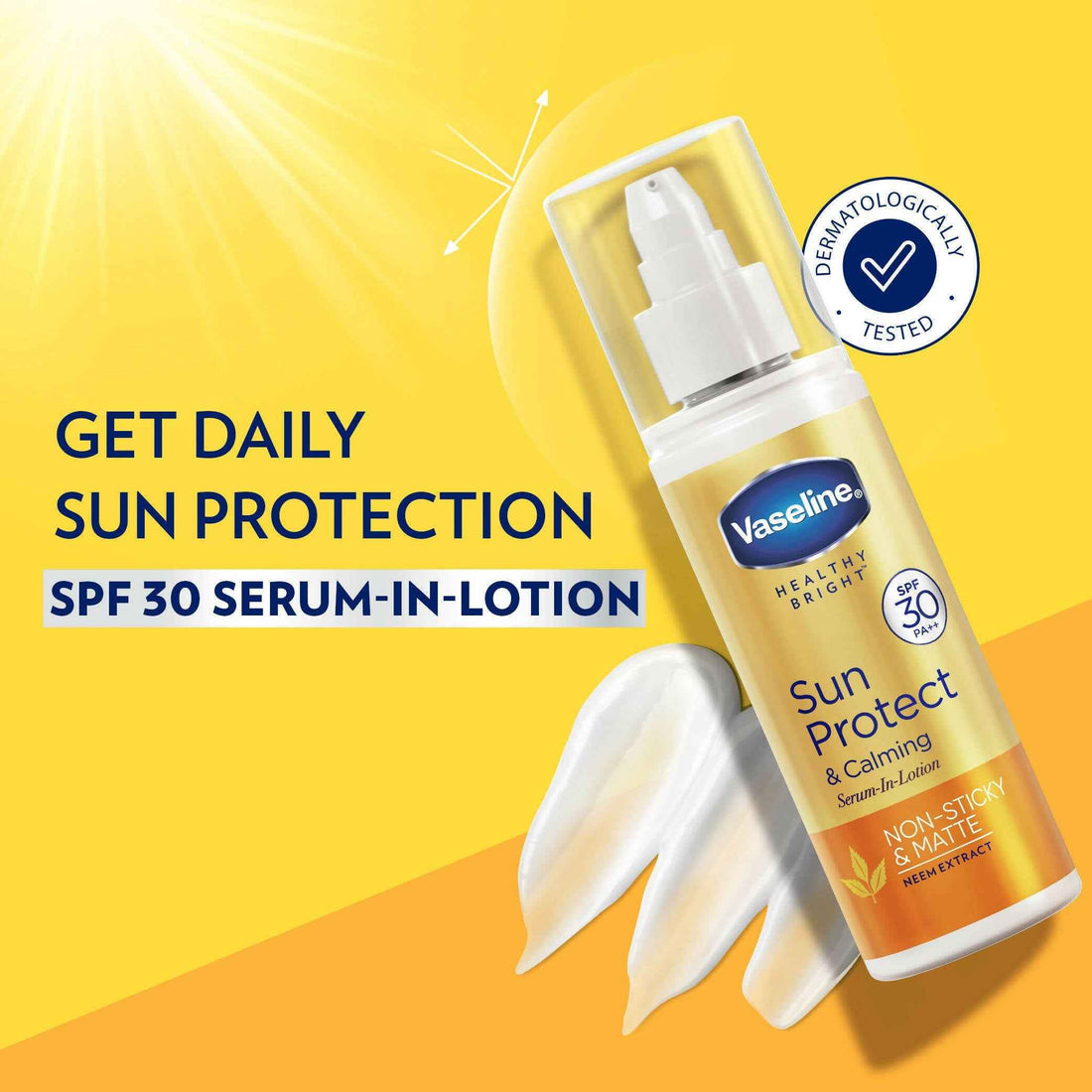 Vaseline Sun Protect &amp; Calming Serum in Lotion with SPF 30