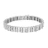 14K White Gold 4 7/8 cttw Baguette & Round Brilliant-Cut Diamond Channel- & Prong-Set Tennis Bracelet (I-J Color, I1-I2 Clarity) - Size 7.25" by Bids.com