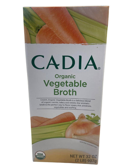 Vegetable Broth, Organic, Cadia by Country Life Natural Foods