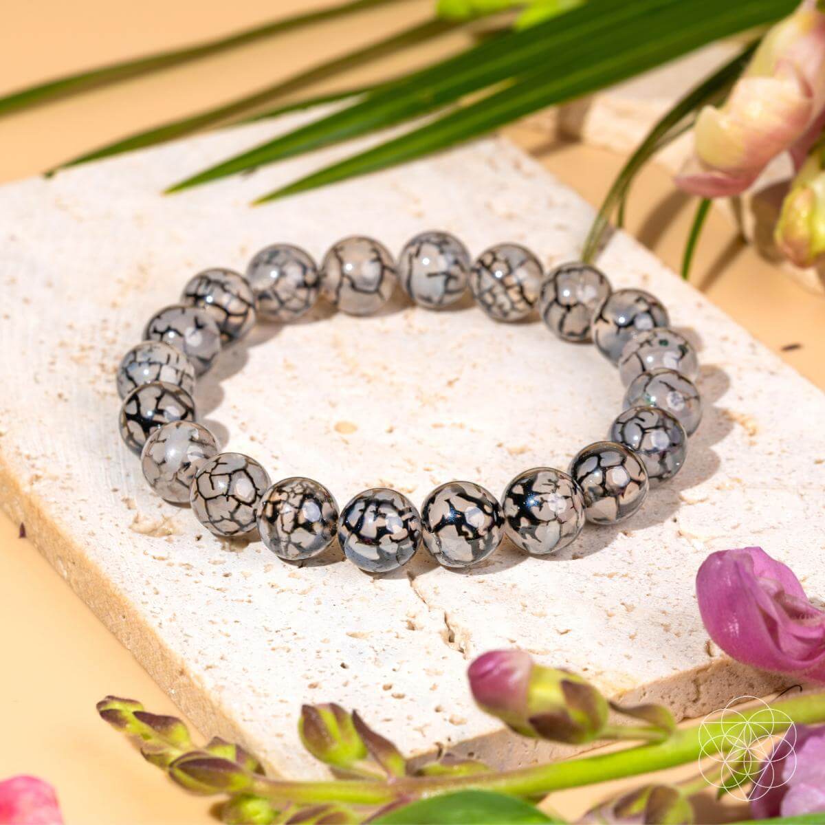 Calm in the Chaos - River Agate Bracelet