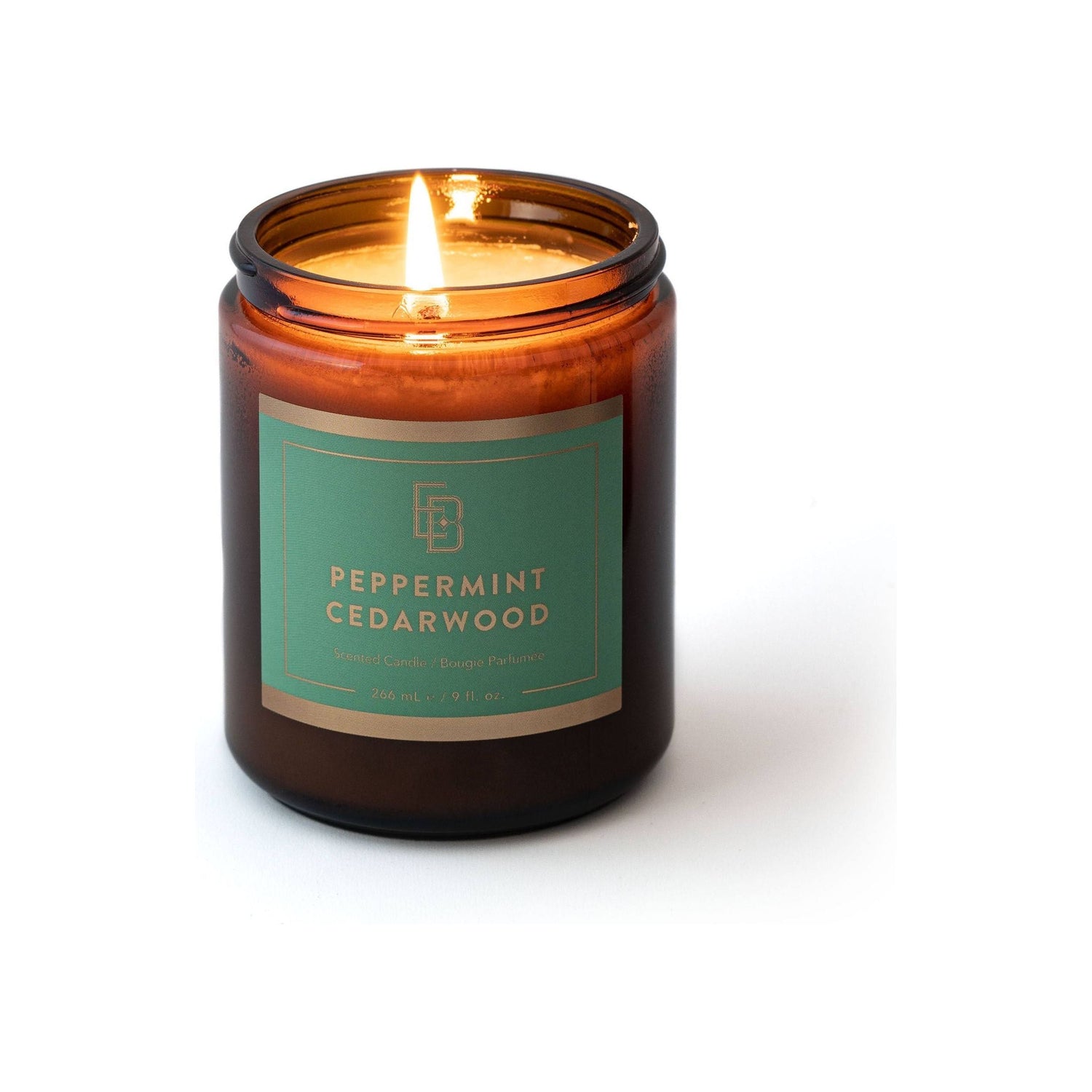 Educated Beards Peppermint &amp; Cedarwood Scented Candle 9 fl.oz by Pasteur Pharmacy