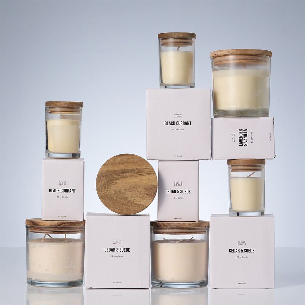 Lavender &amp; Vanilla Soy Candle by Public Goods