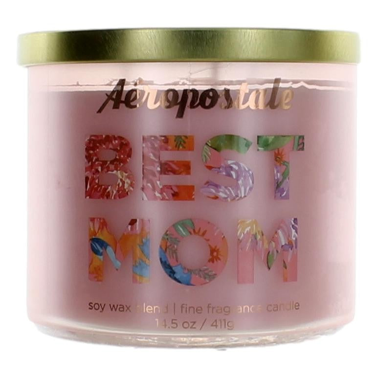 Aeropostale 14.5 oz Soy Wax Blend 3 Wick Candle- Best Mom by Avera Group