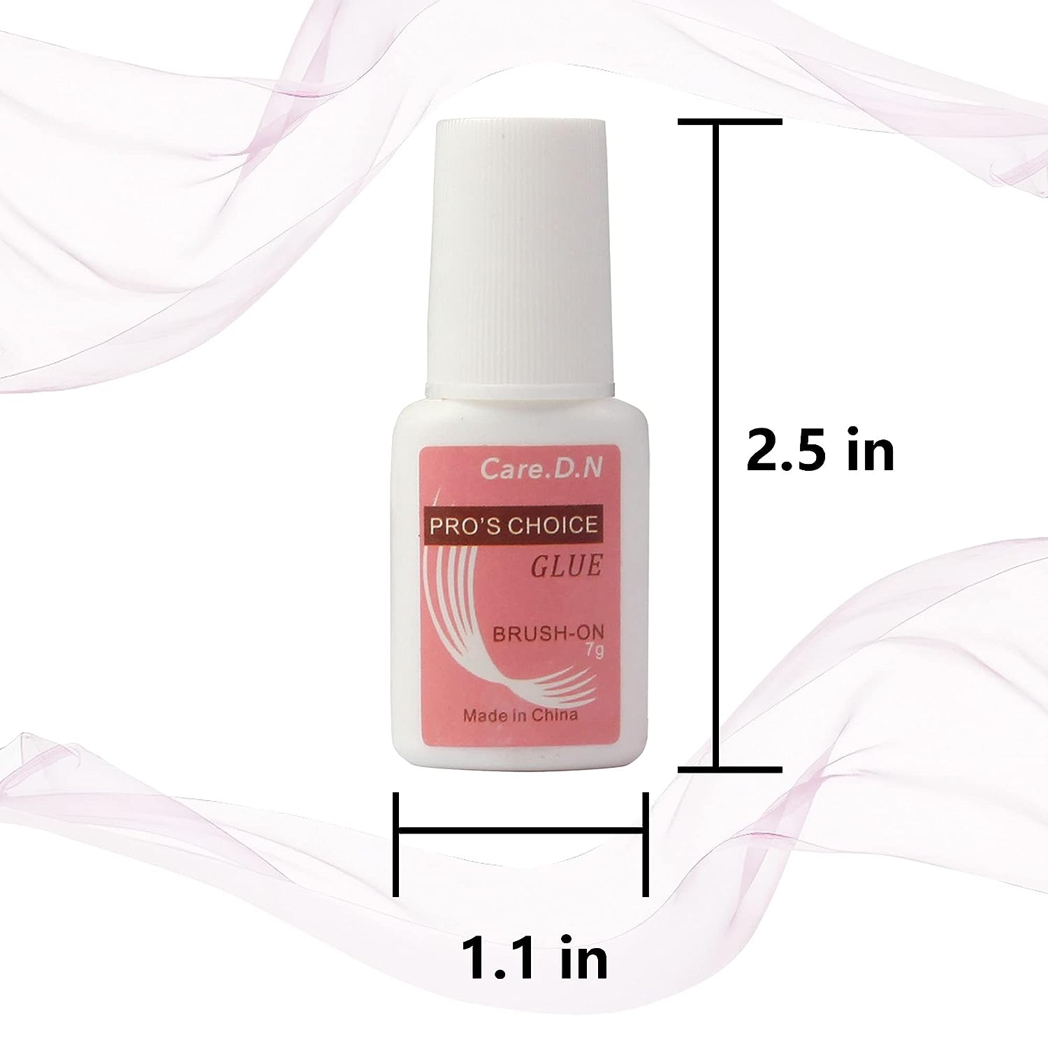 Care.D.N Glue On Nails, Brush On Nail Glue