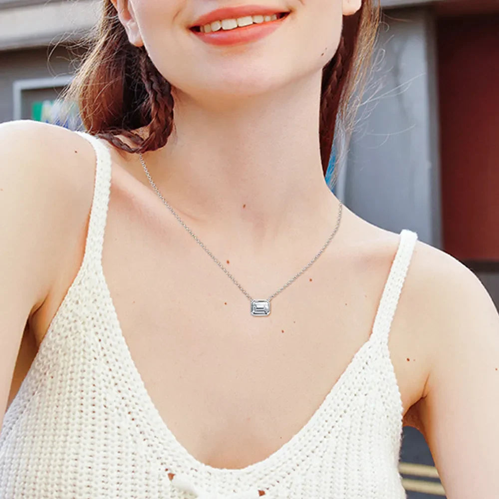 1 Carat Sparkala™ 925 Sterling Silver Pendant Necklace by Sparkala